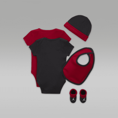 Jordan 5-Piece Core Gift SetFünfteiliges Bodysuit-Set für Babys Bis zu 60% Rabatt
