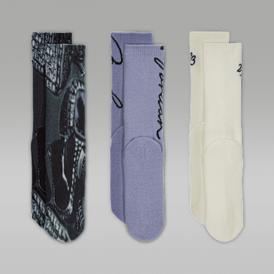 JordanMVP Rings Crew-Socken (3 Paar ältere Kinder) Cyber Monday