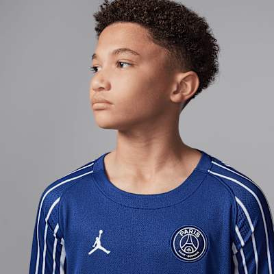 Paris Saint-Germain 2024/25 Stadium FourthJordan langärmliges Replika-Fußballtrikot mit Dri-FIT-Technologie (ältere Kinder) Wochenangebot