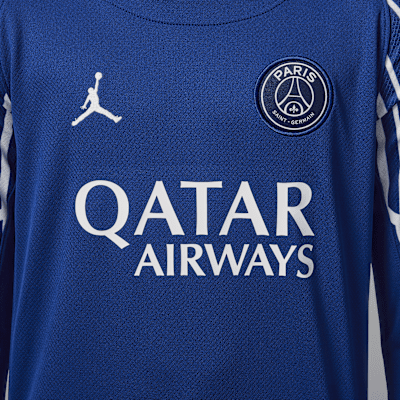 Paris Saint-Germain 2024/25 Stadium FourthJordan langärmliges Replika-Fußballtrikot mit Dri-FIT-Technologie (ältere Kinder) Wochenangebot