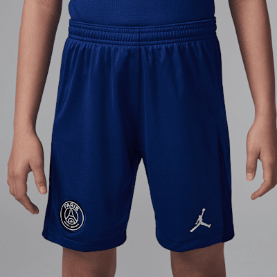 Paris Saint-Germain 2025 Stadium FourthJordan Dri-FIT Replika-Fußballshorts für ältere Kinder Kostenlose Rückgabe