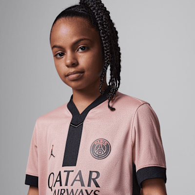Paris Saint-Germain 2024/25 Stadium ThirdJordan Dri-FIT-Replika-Fußballtrikot für ältere Kinder Zeitbegrenzte Promotion