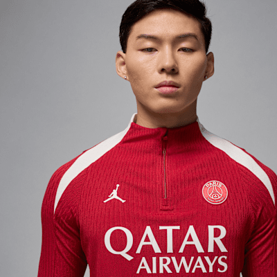Paris Saint-Germain Strike Elite FourthJordan Dri-FIT ADV Fußball-Drill-Oberteil aus Strickmaterial (Herren) Bis zu 50% Rabatt