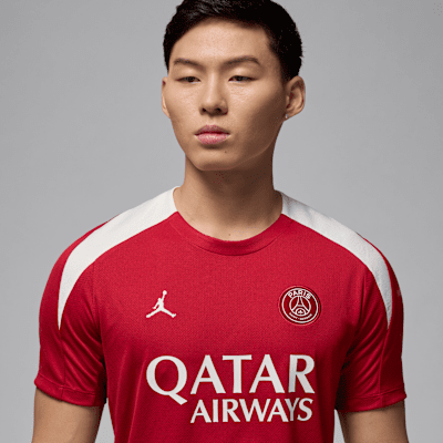 Paris Saint-Germain Strike FourthJordan Dri-FIT Kurzarm-Fußballoberteil aus Strickmaterial (Herren) Bis zu 65% Rabatt