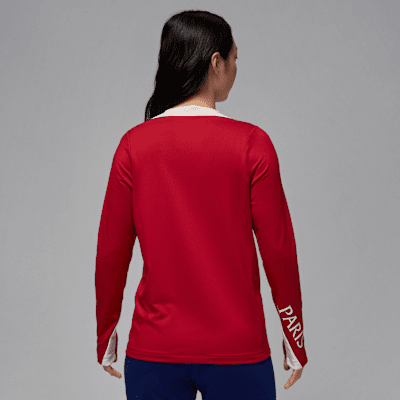 Paris Saint-Germain Strike FourthJordan Dri-FIT Fußball-Strickoberteil mit Rundhalsausschnitt (Damen) 50% Rabatt mit kostenlosem Versand