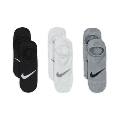 Nike Everyday Plus LightweightTrainings-Footie-Socken für Damen (3 Paar) 2025