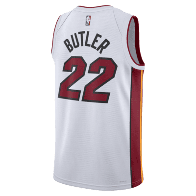 Miami Heat Association Edition 2022/23Nike Dri-FIT NBA Swingman Trikot (Herren) Blitzverkäufe