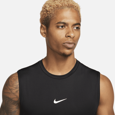 Nike ProÄrmelloses Dri-FIT Fitnessoberteil mit enger Passform für Herren Weihnachtsangebot