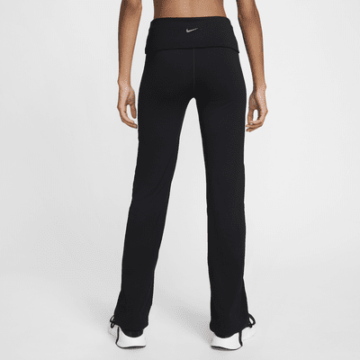 Nike OneDri-FIT-Hose mit umschlagbarem hohem Bund (Damen) Jubiläumsangebot