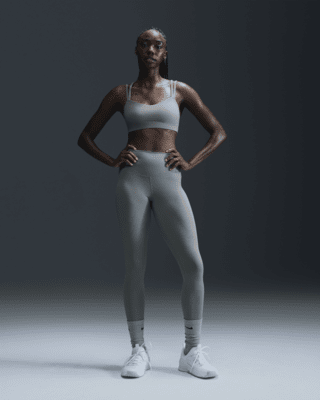 Nike Zenvy7/8-Leggings mit sanftem Halt und hohem Taillenbund für Damen Lagerräumung
