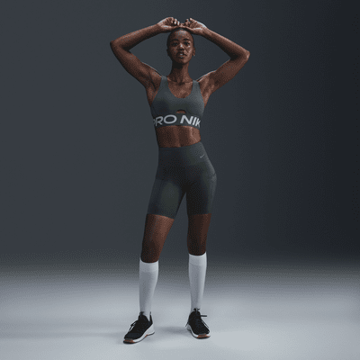 Nike Pro Indy PlungeGepolsterter Sport-BH mit mittlerem Halt VIP-Rabatte