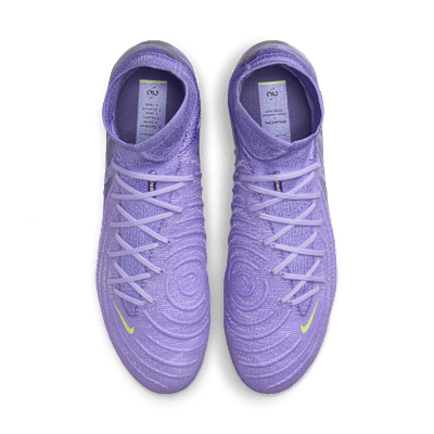 Nike United Phantom Luna 2 EliteFG High Top-Fußballschuh Vierteljährliche Förderung