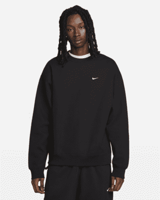 Nike Solo SwooshFleece-Rundhalsshirt für Herren