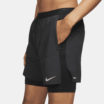 Nike StrideDri-FIT Hybrid-Laufshorts für Herren (ca. 12 5 cm) Bis zu 65% Rabatt