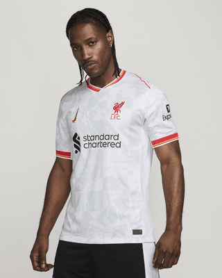 FC Liverpool 2024/25 Stadium HomeNike Replika-Fußballtrikot mit Dri-FIT-Technologie (Herren)