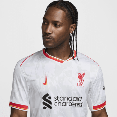 FC Liverpool 2024/25 Stadium HomeNike Replika-Fußballtrikot mit Dri-FIT-Technologie (Herren) Black Friday Preise
