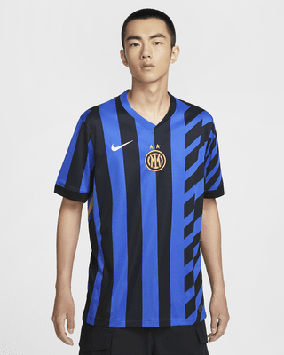Inter Mailand 2024/25 Stadium HomeNike Replika-Fußballtrikot mit Dri-FIT-Technologie (Herren)