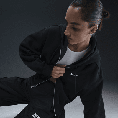 Nike Sportswear Phoenix Fleeceweite verkürzte Kapuzenjacke (Damen) Riesige Ersparnisse