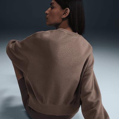 Nike Sportswear Phoenix FleeceOver-Oversized Rundhals-Sweatshirt für Damen Kostenlose Rückgabe