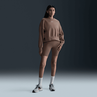 Nike Sportswear Phoenix FleeceOver-Oversized Rundhals-Sweatshirt für Damen Kostenlose Rückgabe