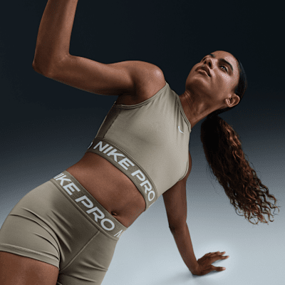 Nike ProDri-FIT Kurztanktop für Damen Vierteljährliche Förderung