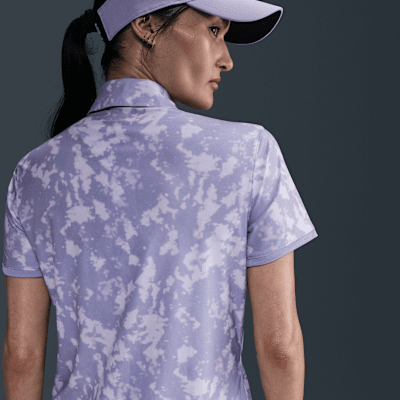 Nike VictoryKurzärmliges Golf-Poloshirt mit Print und Dri-FIT-Technologie (Damen) Super Rabatt