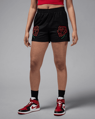 JordanDamenshorts aus Webmaterial