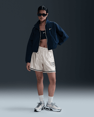 Nike SportswearWeite Grafik-Shorts mit mittelhohem Bund (Damen)