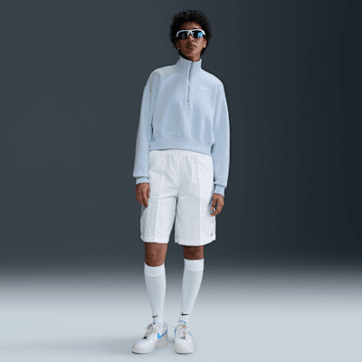 Nike Sportswear Phoenix FleeceKurz-Sweatshirt mit Halbreißverschluss für Damen zollfrei