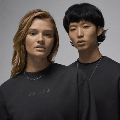 Air Jordan WordmarkFleece-Sweatshirt mit Rundhalsausschnitt für Herren Angebote