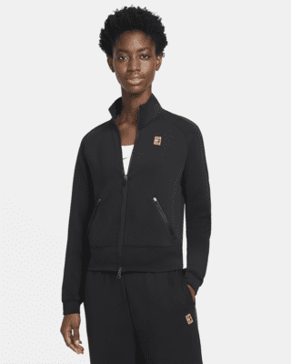 NikeCourtTennisjacke mit durchgehendem Reißverschluss für Damen