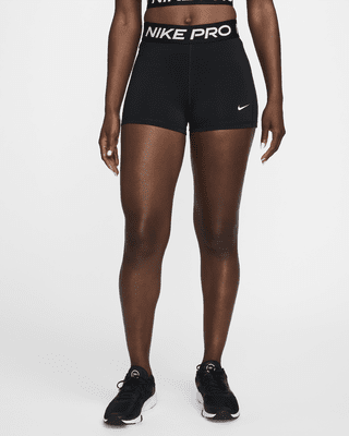 Nike Pro Leak Protection: PeriodensichereBike-Shorts (ca. 7 5 cm) mit mittelhohem Bund (Damen)
