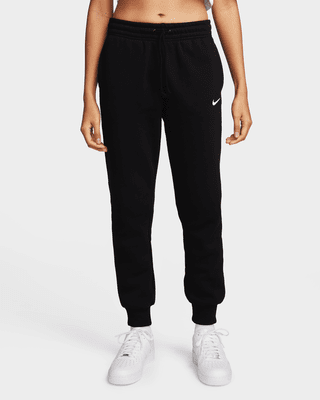 Nike Sportswear Phoenix FleeceDamen-Trainingshose mit mittelhohem Bund