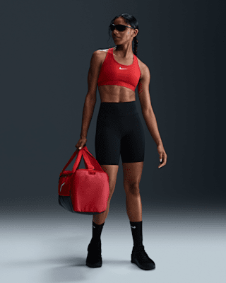 Nike UniversaBike-Shorts mit mittlerem Halt hohem Bund und Taschen für Damen (ca. 20 cm) Top Angebot