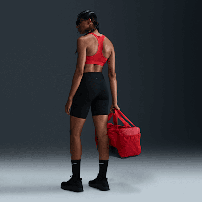 Nike UniversaBike-Shorts mit mittlerem Halt hohem Bund und Taschen für Damen (ca. 20 cm) Top Angebot