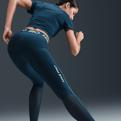 Nike ProLeggings in voller Länge mit Mesh-Einsatz (Damen) Exklusive Angebote