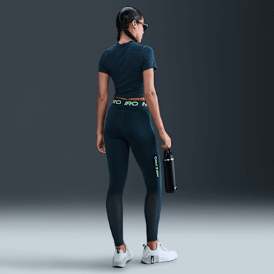Nike ProLeggings in voller Länge mit Mesh-Einsatz (Damen) Exklusive Angebote