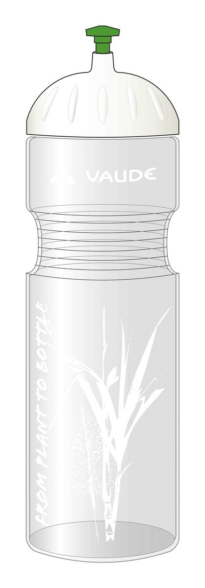 VAUDE VAUDE Organic Fahrradflasche 750ml transparent &vert; 2025 Limitierter Zeitrabatt