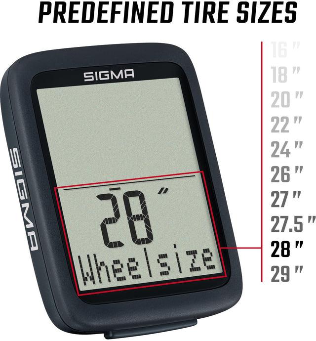SIGMA Sigma BC 8.0 Fahrradcomputer Kabelgebunden &vert; 2025 Muttertagsangebot