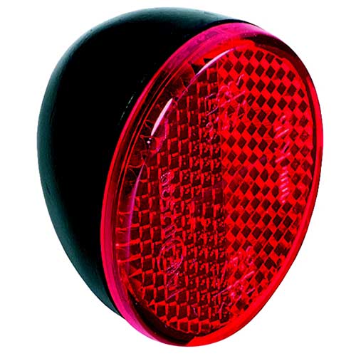 Busch + Müller Busch + Müller Rückstrahler Oval für Schutzblech schwarz/rot | 2025