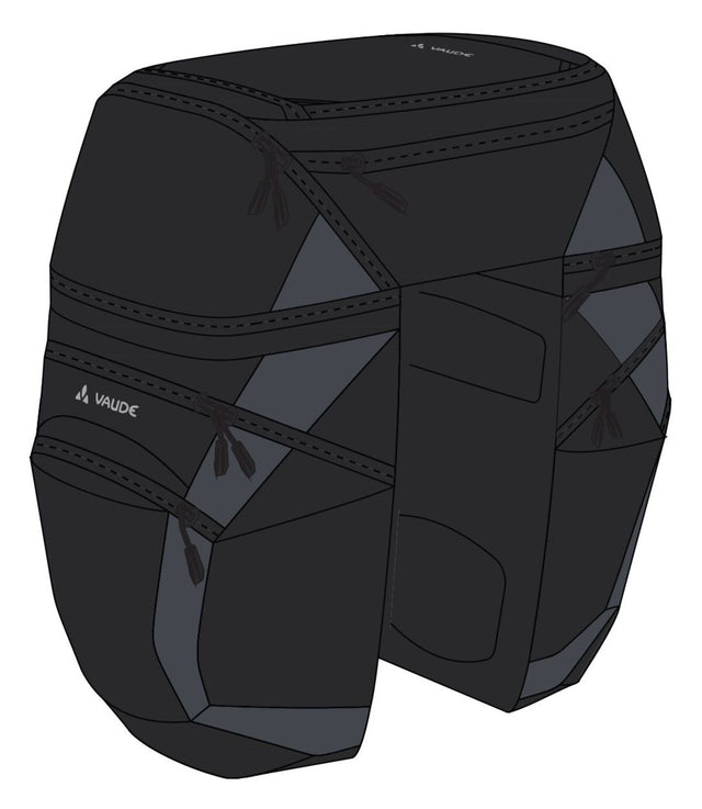 VAUDE VAUDE Karakorum Pro Gepäckträgertasche schwarz &vert; 2025 Sonderangebote