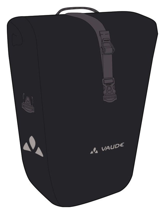 VAUDE VAUDE Aqua Back Deluxe Gepäckträgertasche schwarz &vert; 2025 50% Rabatt für begrenzte Zeit