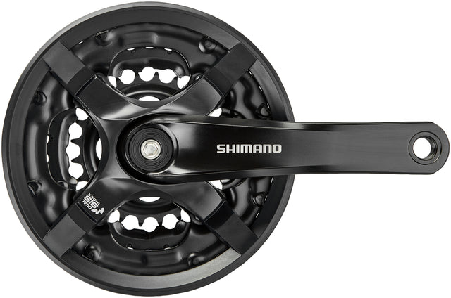Shimano Shimano FC-TY501 Kurbelgarnitur 6/7/8-fach 42-34-24 Zähne mit Kettensc &vert; 2025 Nur noch ein Tag übrig