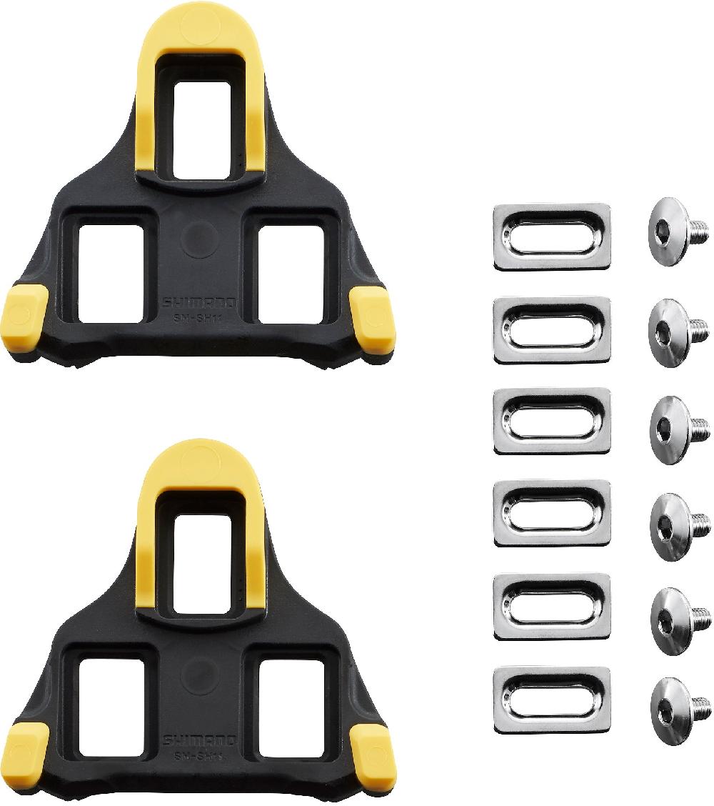 Shimano Shimano SM-SH11 Cleat Kit für SPD-SL Pedale schwarz &vert; 2025 Fabrikpreis