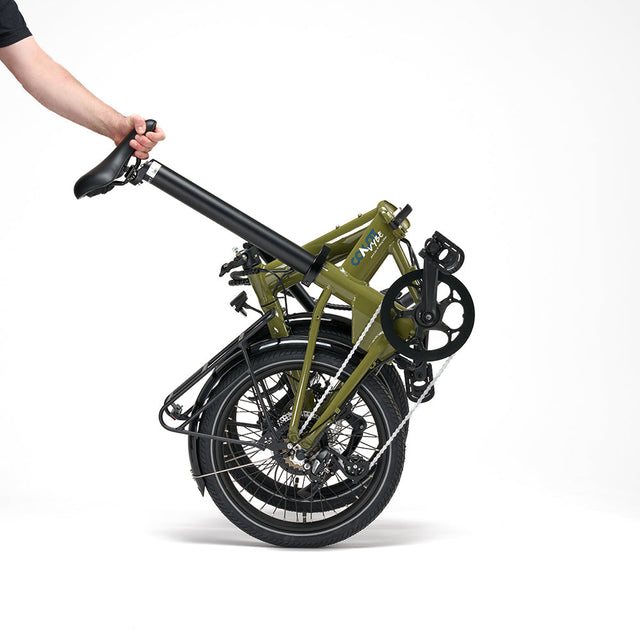 COAST Bikes COAST E-Klapprad VYBE LIGHT 7-Gang Avocado &vert; fahrrad.de Fabrikpreis