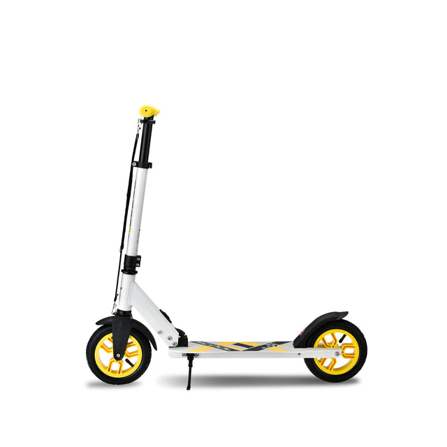 S'COOL S'COOL Junior Bikes flaX 8.4 Cityroller White/Yellow &vert; fahrrad.de