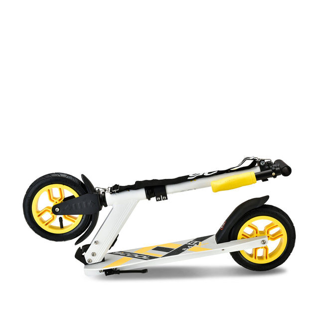 S'COOL S'COOL Junior Bikes flaX 8.4 Cityroller White/Yellow &vert; fahrrad.de Weihnachtsangebot