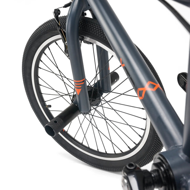 S'COOL S'COOL Junior Bikes XtriX 20 Zoll 1-Gang BMX Dark Grey/Orange &vert; fahrrad.de