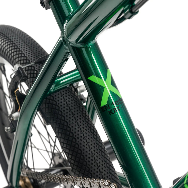 S'COOL S'COOL Junior Bikes XtriX 20 Zoll 1-Gang BMX Dark Green/Neon Green &vert; fahrrad.de