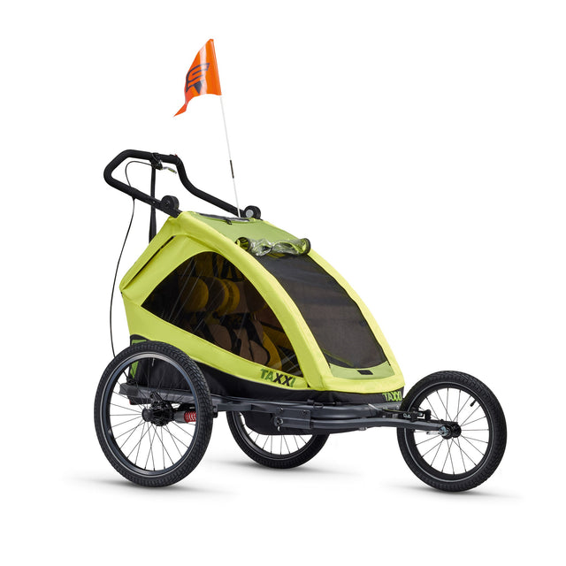 TAXXI TAXXI Kinderanhänger ELITE two Lime &vert; fahrrad.de Sonderangebote